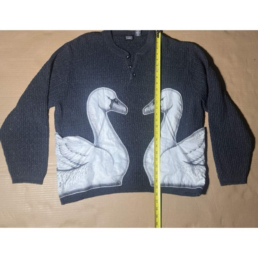 Vintage Haggar Loon Ducks Sweatshirt Mens 2XL  Long Sleeve (Rare ArtCrewneck)